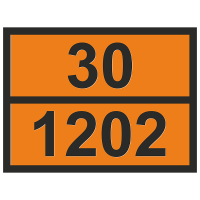 Табличка опасный груз 30-1202 Дизель