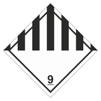 Знак опасного груза. Класс 9.1. Прочие опасные вещества