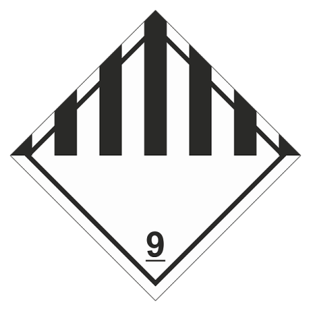 Знак опасного груза. Класс 9.1. Прочие опасные вещества